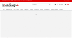 Desktop Screenshot of homethings.de